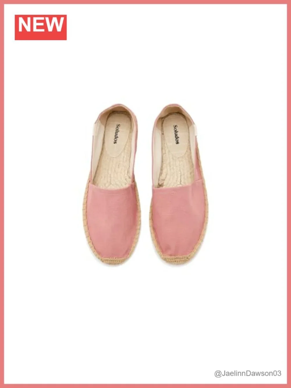 Cotton Espadrille Flats Jute Sole Slip-On Summer